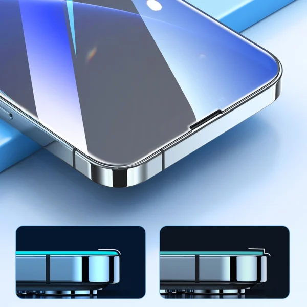 Joyroom Easy Fit Full Screen tempered glass with mounting rack for iPhone 14 Plus (6.7 ") (JR-DH11)eng