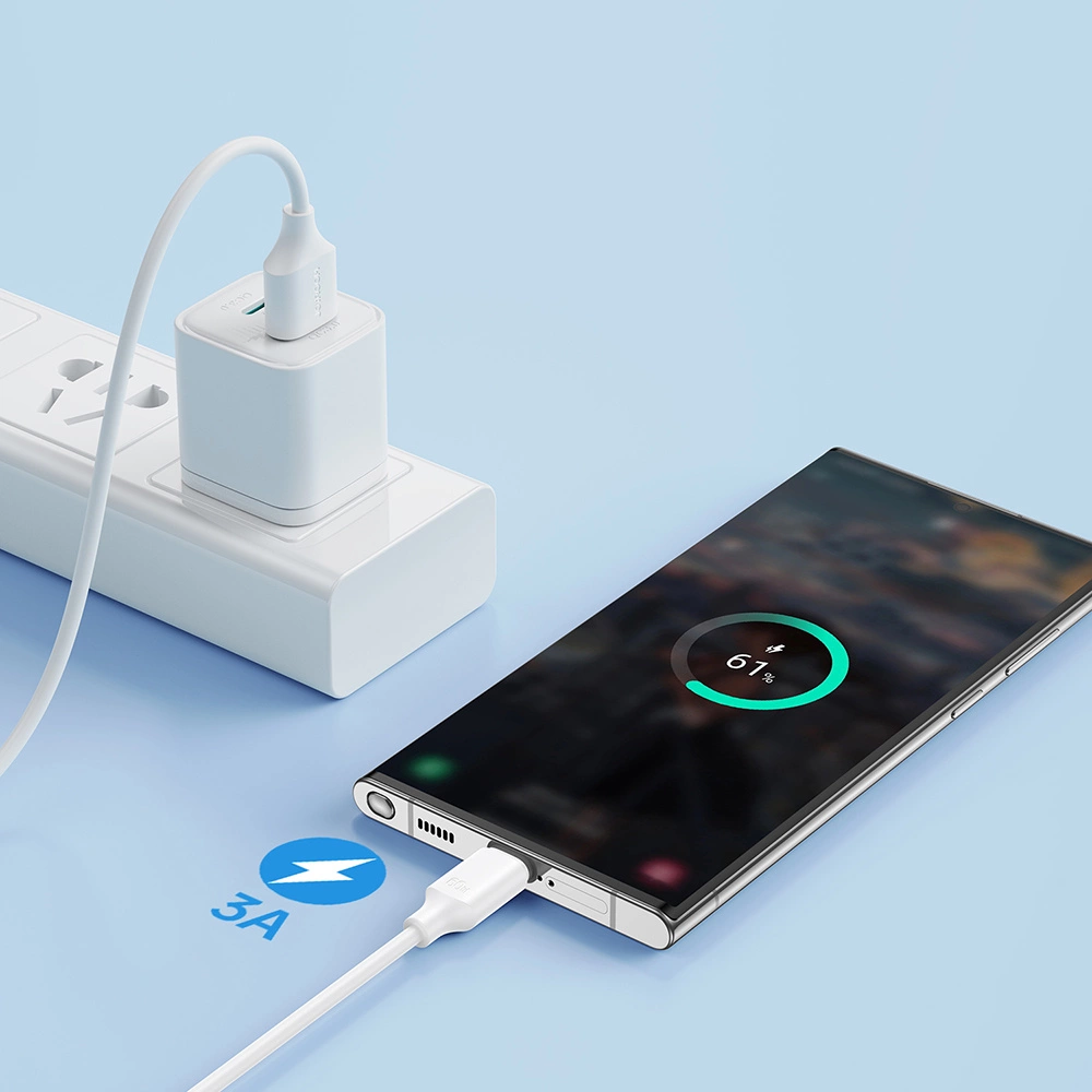 Joyroom Long-Lasting Series A9 USB-A / USB-C 3A cable 2m - blackeng