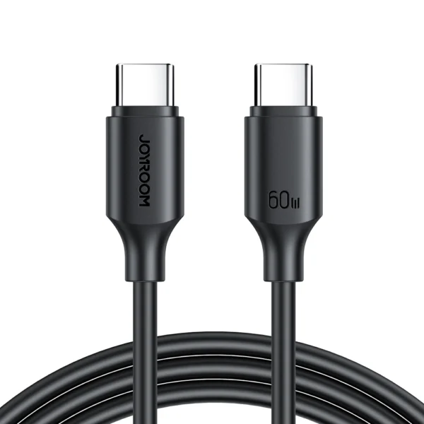 Joyroom Long-Lasting Series A9 USB-C / USB-C PD QC cable 60W 3A 1m - blackeng