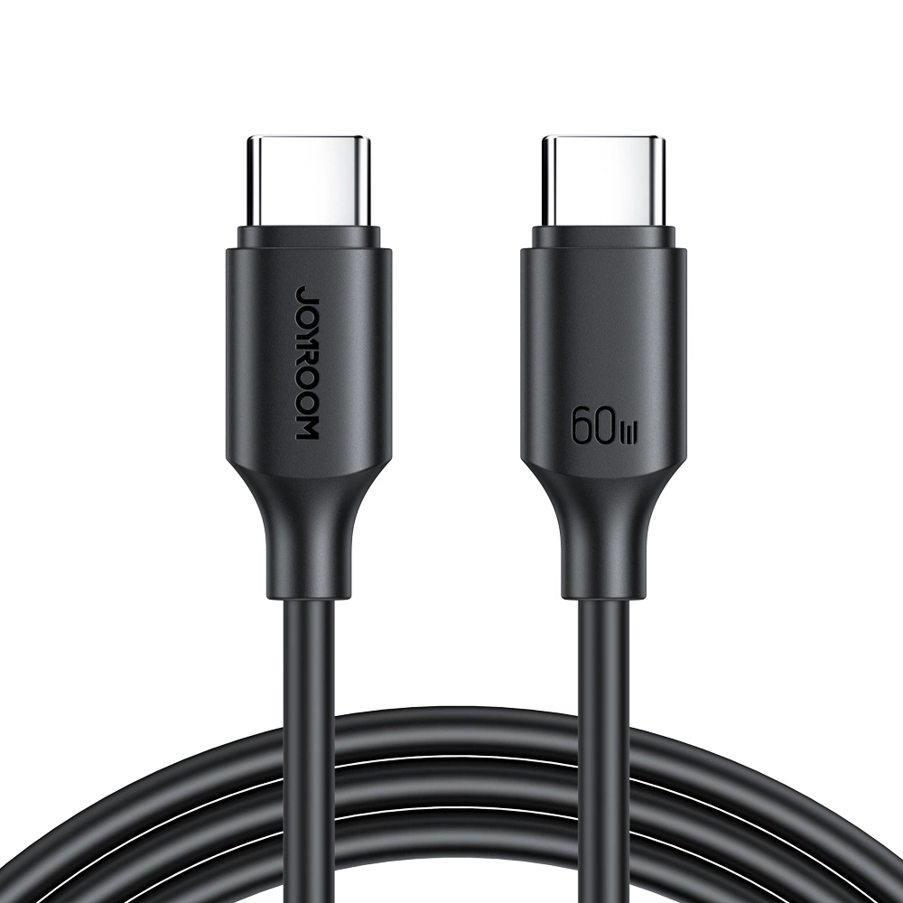 Joyroom Long-Lasting Series A9 USB-C / USB-C PD QC cable 60W 3A 1m - blackeng