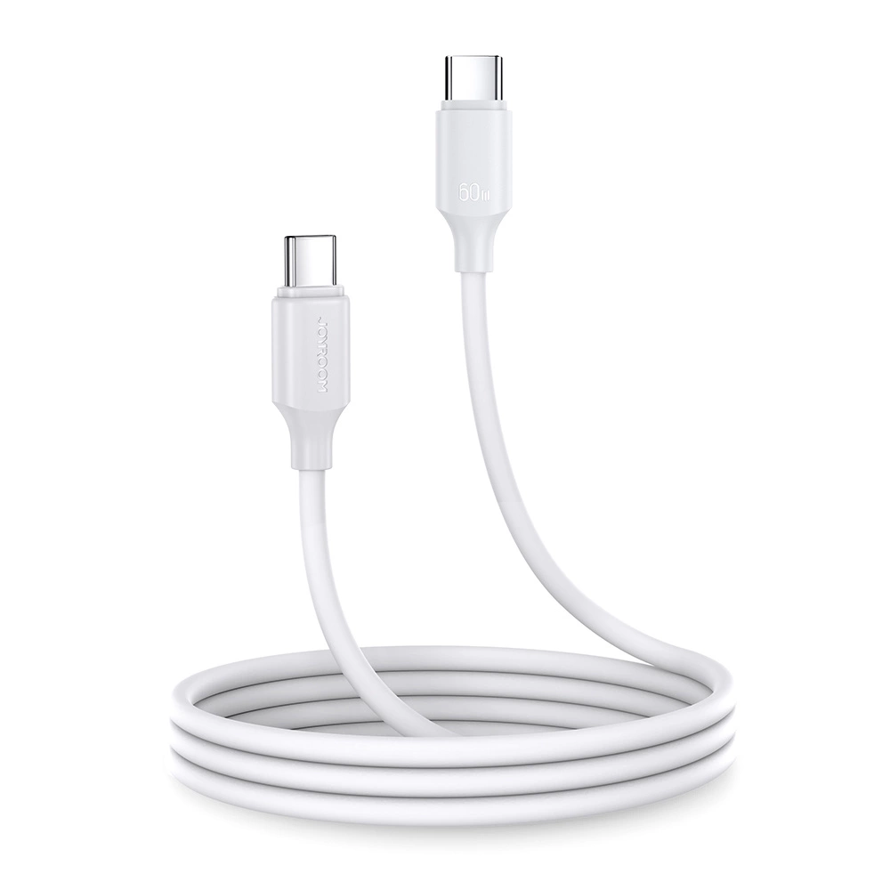 Joyroom Long-Lasting Series A9 USB-C / USB-C PD QC cable 60W 3A 1m - whiteeng