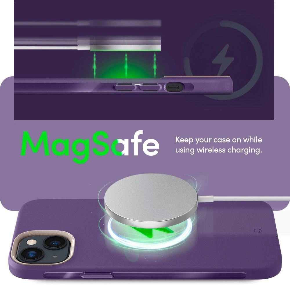 Spigen Cyrill Ultra Color Mag Case with MagSafe for iPhone 14 Plus - Purpleeng