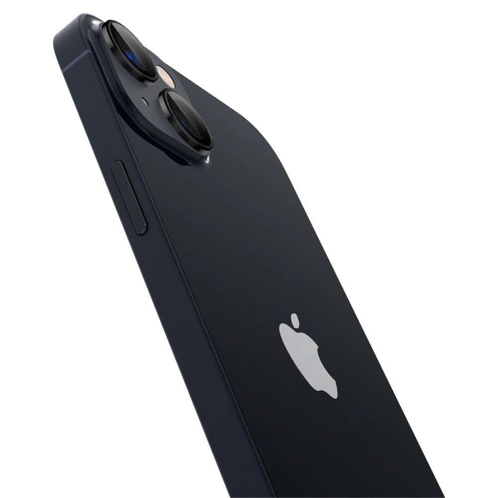 Spigen Glas.tR EZ Fit Optik Camera Protector for iPhone 14 / Plus / 15 / Plus - Black 2 pcs.eng
