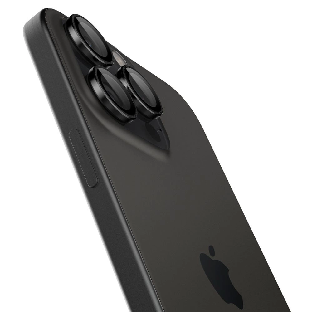 Spigen Glas.tR EZ Fit Optik Camera Protector for iPhone 14 Pro / Pro Max / 15 Pro / Pro Max / 16 Pro / Pro Max - Black 2 pcs.eng