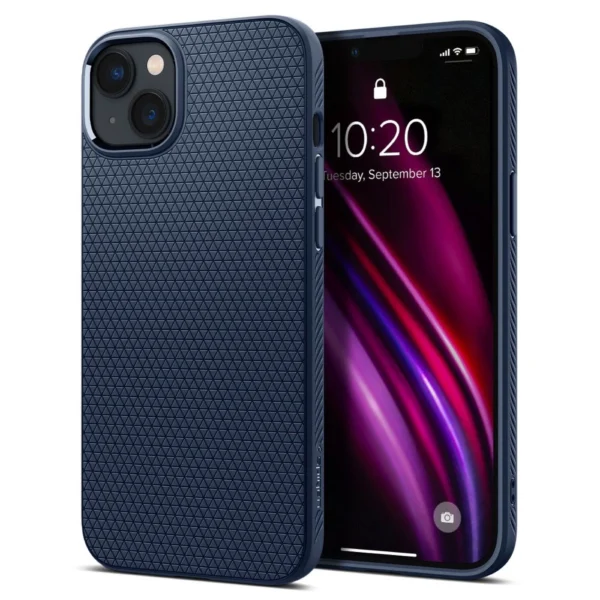 Spigen Liquid Air Case for iPhone 14 Plus - Blueeng