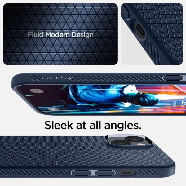 Spigen Liquid Air Case for iPhone 14 Plus - Blueeng