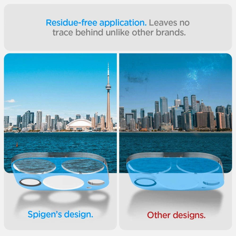 Spigen Optik.tR Camera Protector for iPhone 14 Pro / 14 Pro Max - Transparent 2 pcs.eng