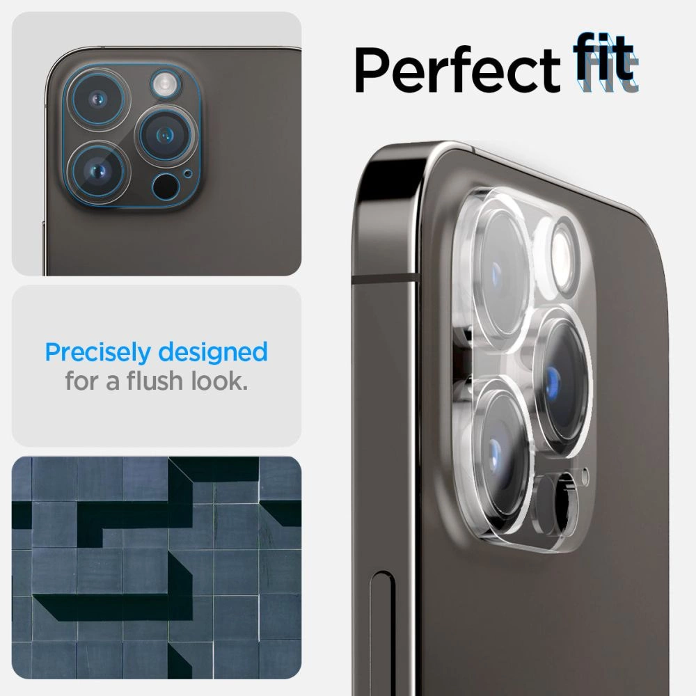 Spigen Optik.tR Camera Protector for iPhone 14 Pro / 14 Pro Max - Transparent 2 pcs.eng