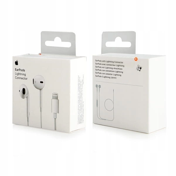 Apple EarPods earphones with Lightning tip for iPhone white (EU Blister)(MMTN2ZM/A)eng