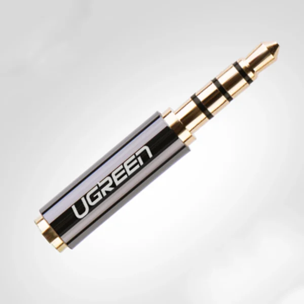 Ugreen audio adapter jack 3.5mm male to jack 2.5mm female black (20502)eng