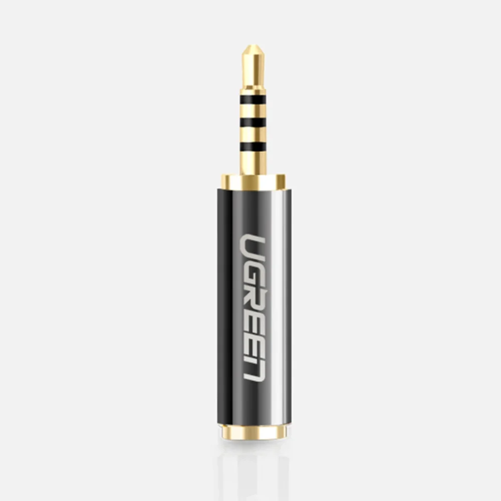 Ugreen audio adapter jack 2.5mm male to jack 3.5mm female black (20501)eng