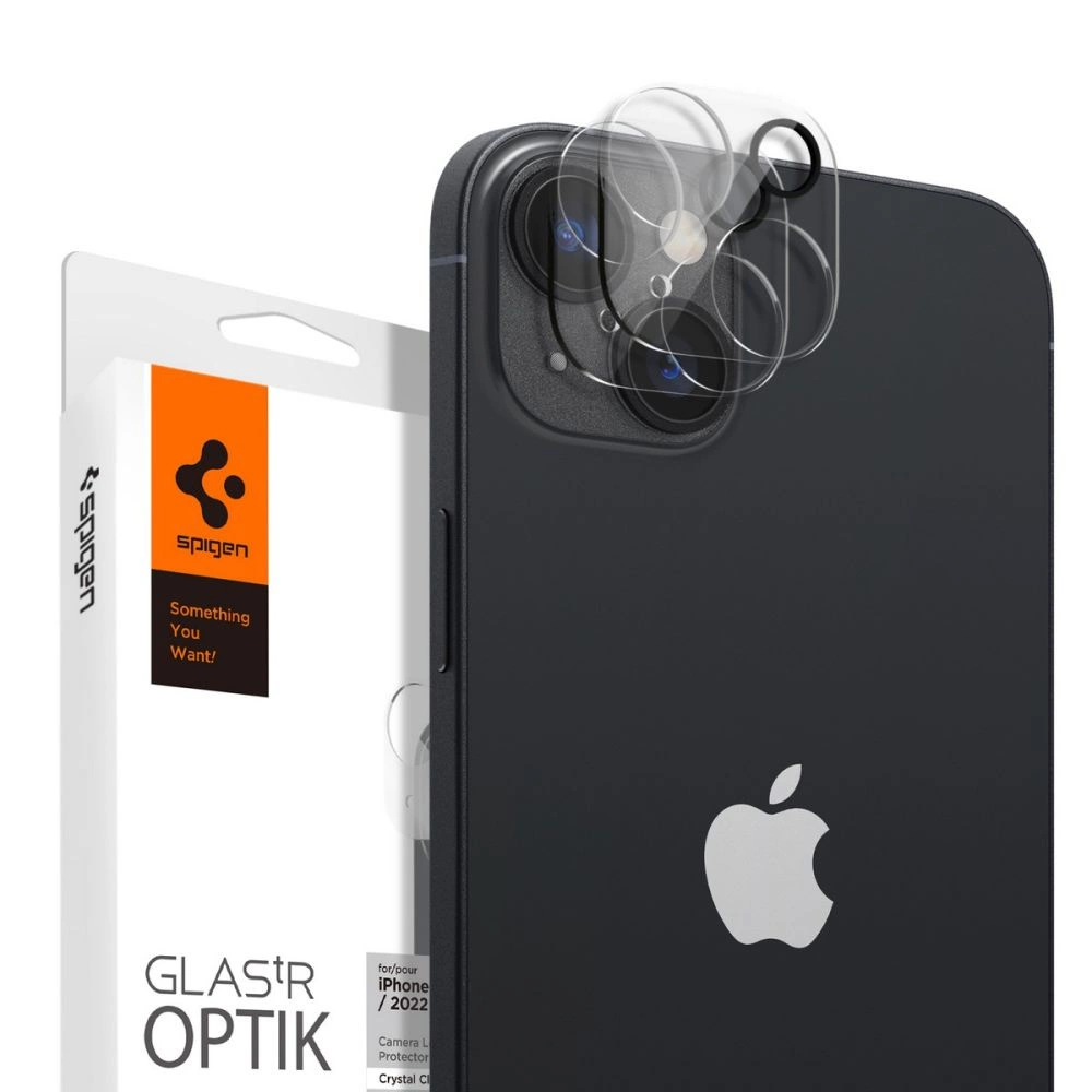 Spigen Optik.tR Camera Protector for iPhone 14 / 14 Plus - Transparent 2 pcs.eng