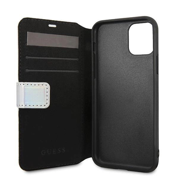 Guess Iridescent case for iPhone 11 Pro - silvereng