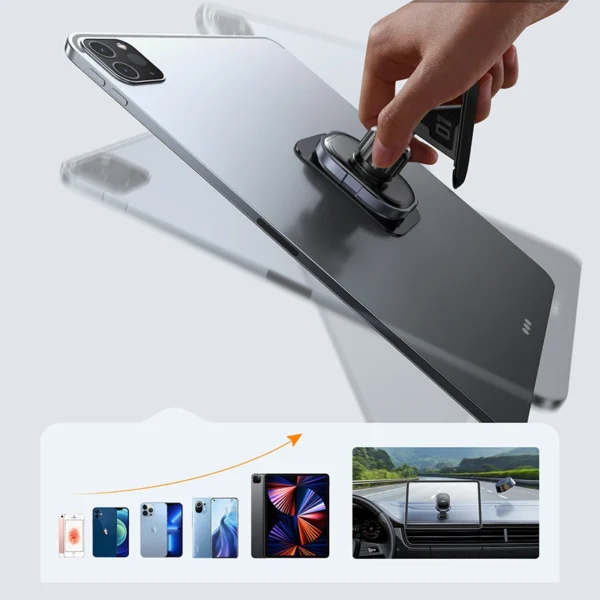 Joyroom magnetic phone holder for dashboard gray (JR-ZS311)eng