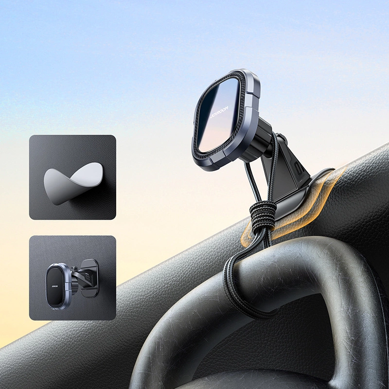 Joyroom magnetic phone holder for dashboard gray (JR-ZS311)eng