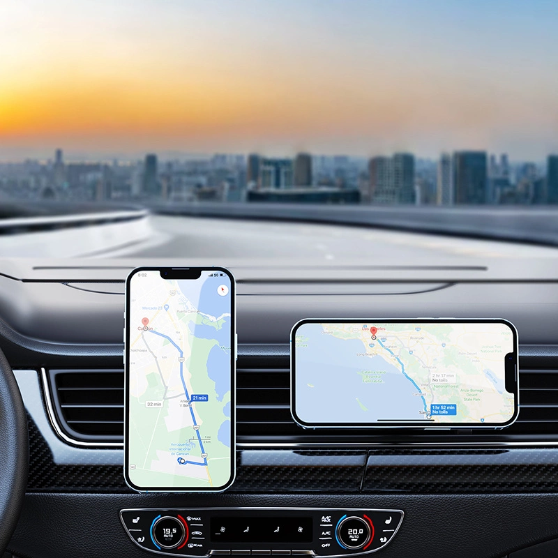 Joyroom magnetic car phone holder for air vent gray (JR-ZS311)eng