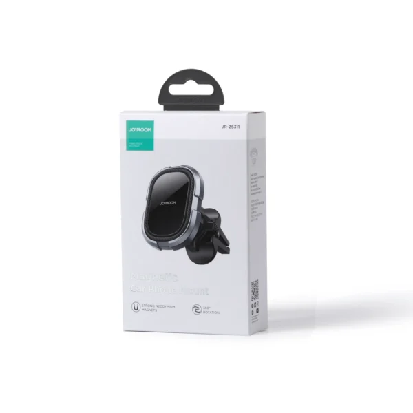 Joyroom magnetic car phone holder for air vent gray (JR-ZS311)eng