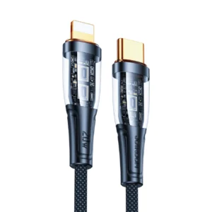 Joyroom Star-Cloud Series A3 USB-C / Lightning Cable 20W 1.2m with Smart Switch - Blackeng