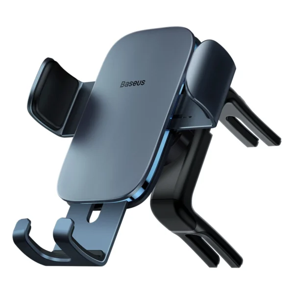 Baseus Metal AgeⅡ gravity holder for round car air vent dark gray (SUJS030013)eng