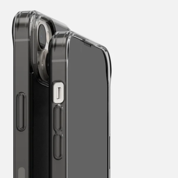 Ringke Fusion Matte case iPhone 14 Plus cover with a gel frame grayeng