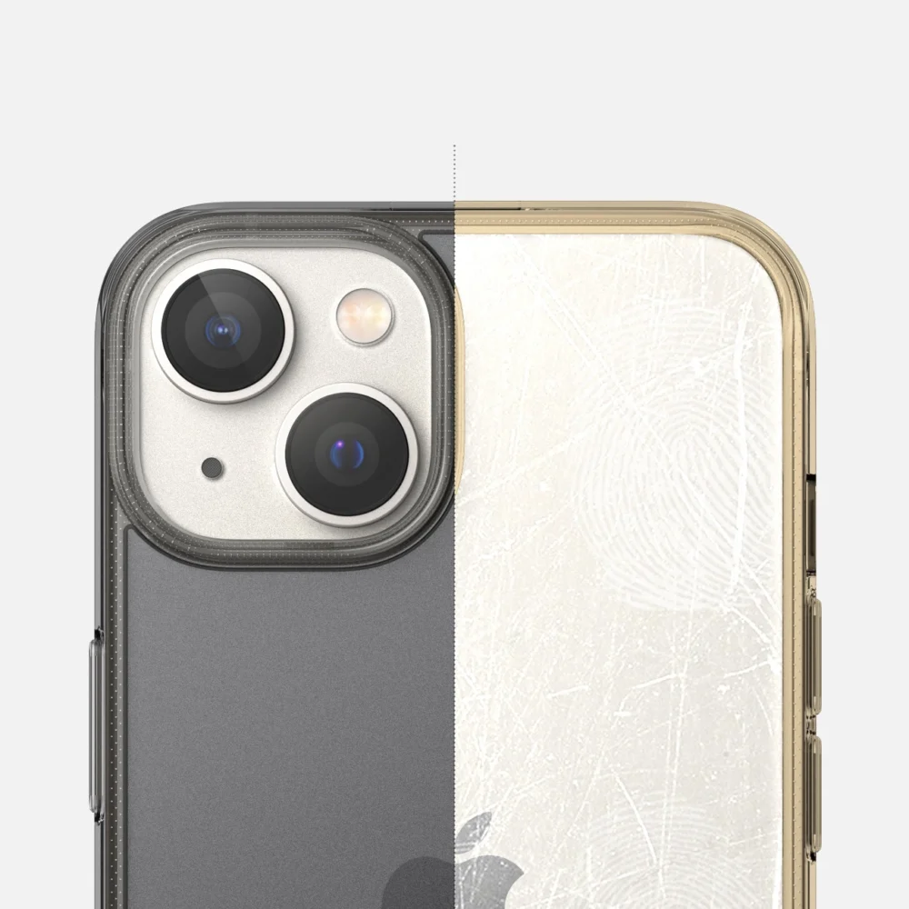 Ringke Fusion Matte case iPhone 14 Plus cover with a gel frame grayeng