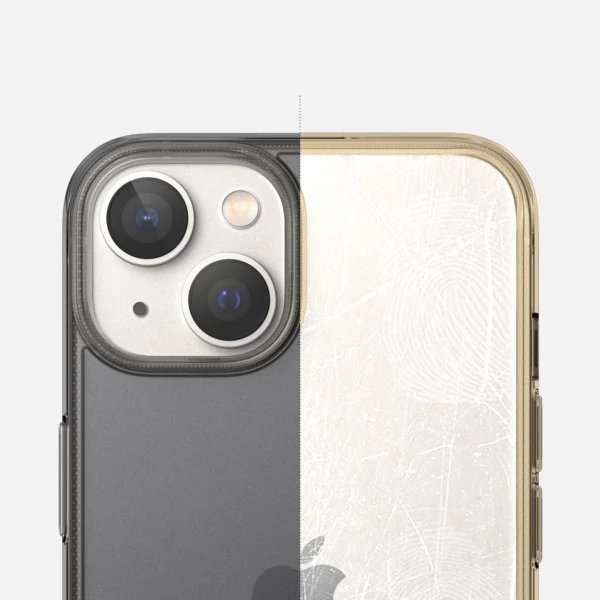 Ringke Fusion Matte case iPhone 14 Plus cover with a gel frame grayeng