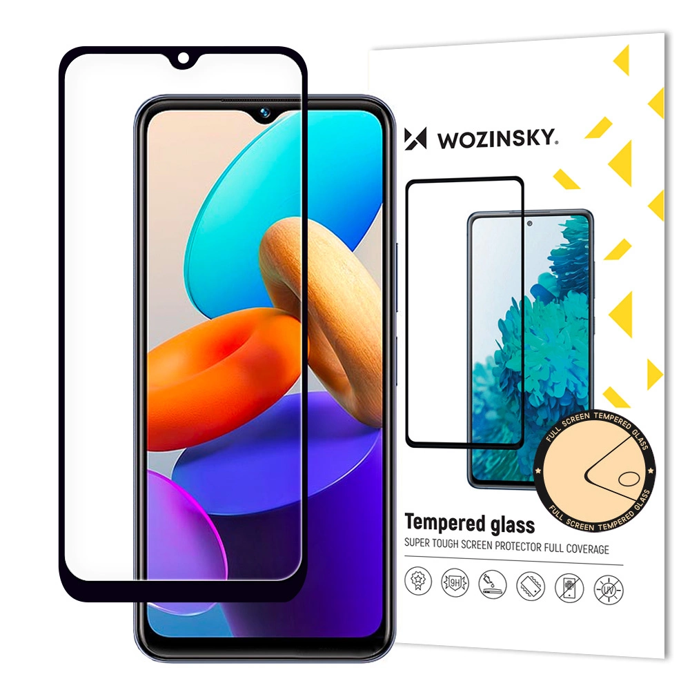 Wozinsky Full Glue tempered glass Vivo Y35 / Y22 / Y22s full screen with frame black (case friendly)eng