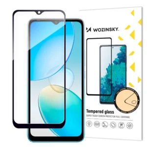 Wozinsky Full Glue Infinix Hot 12i Full Screen Tempered Glass with Frame black (case friendly)eng