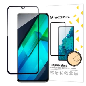 Wozinsky Full Glue Tempered Glass Infinix Note 12 G96 Full Screen Protector Black (case friendly)eng