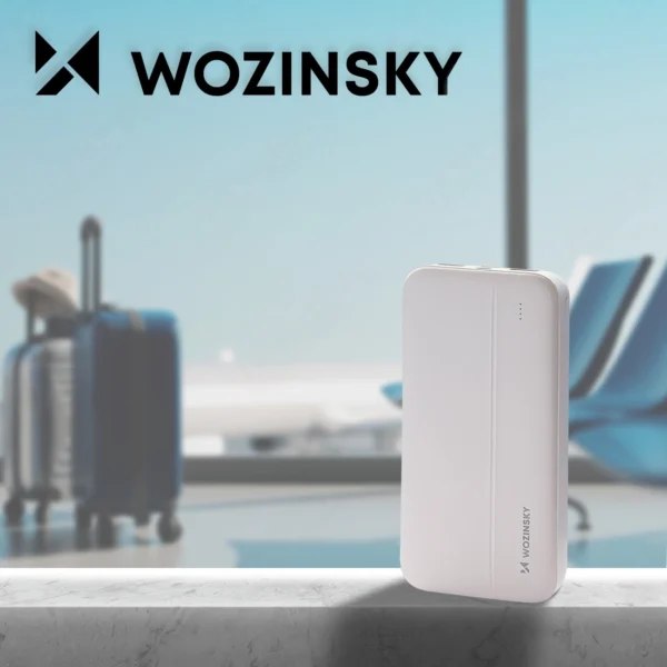 Wozinsky powerbank Li-Po 10000mAh 2 x USB white (WPBWE1)eng