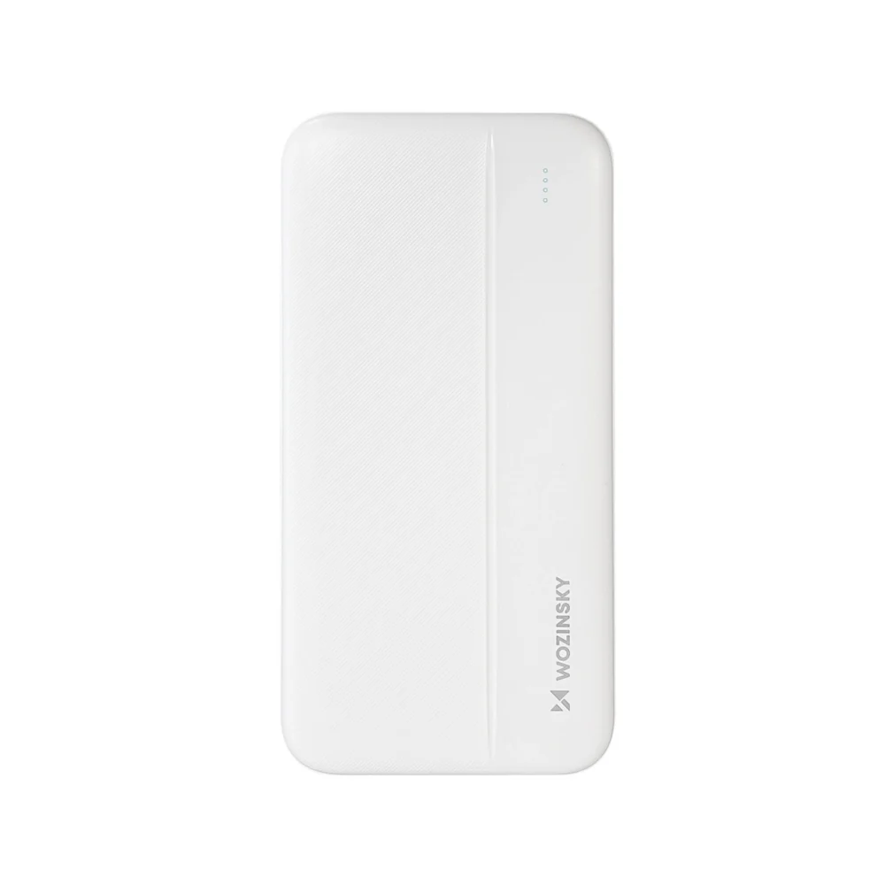 Wozinsky powerbank Li-Po 10000mAh 2 x USB white (WPBWE1)eng