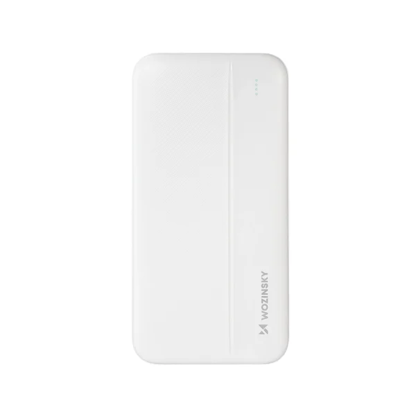 Wozinsky powerbank Li-Po 10000mAh 2 x USB white (WPBWE1)eng