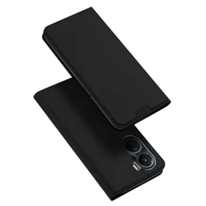 Dux Ducis Skin Pro case Vivo Y16 / Y02s wallet holster cover with flap blackeng
