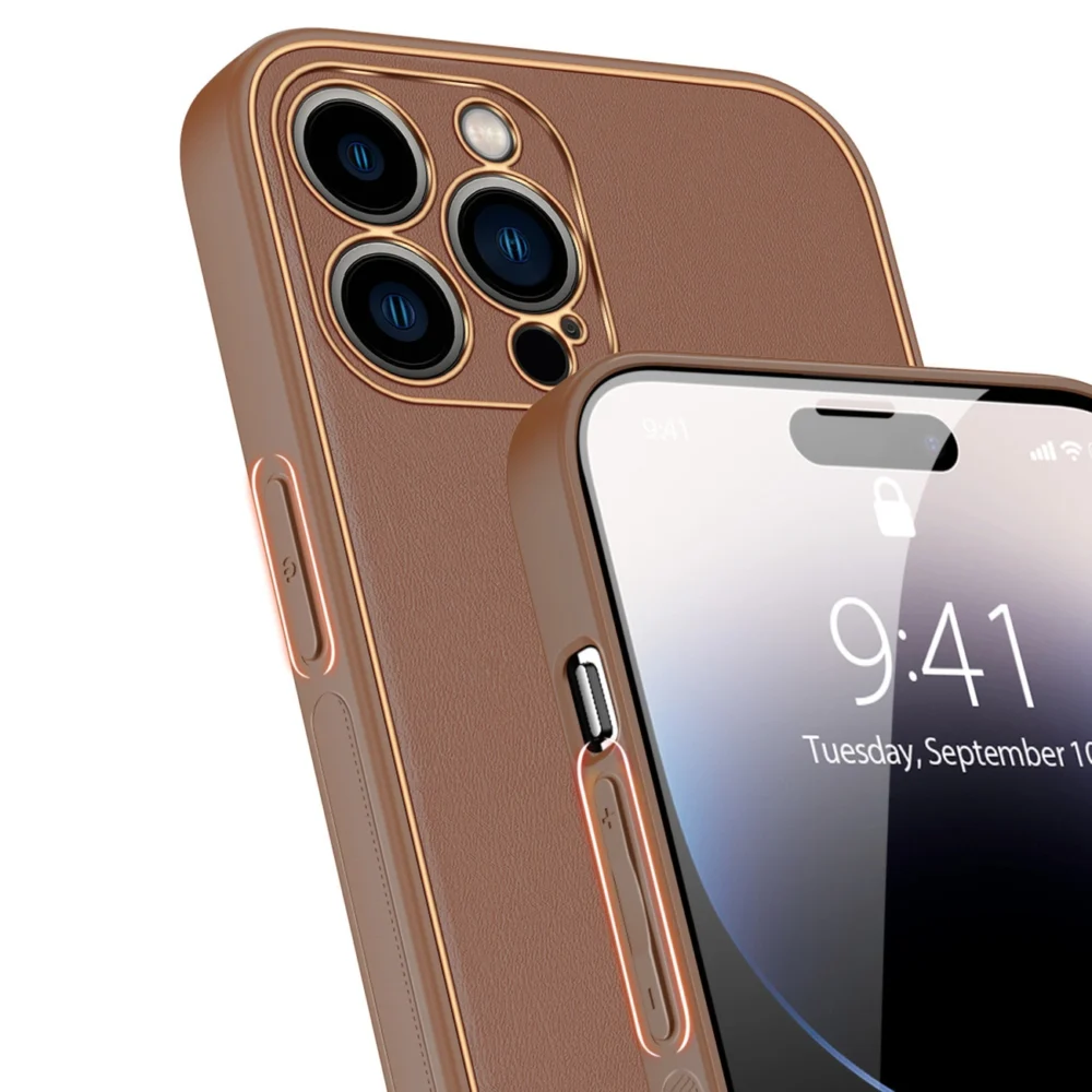 Dux Ducis Yolo Apple iPhone 14 Pro Browneng