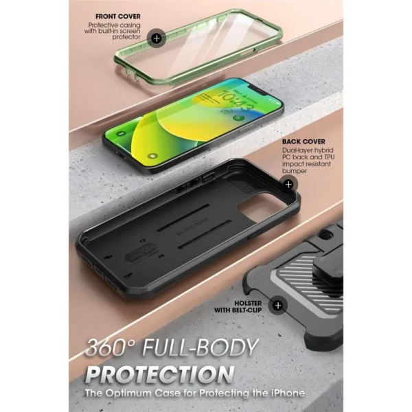 Supcase Unicorn Beetle Pro iPhone 14 Plus Case - Greeneng