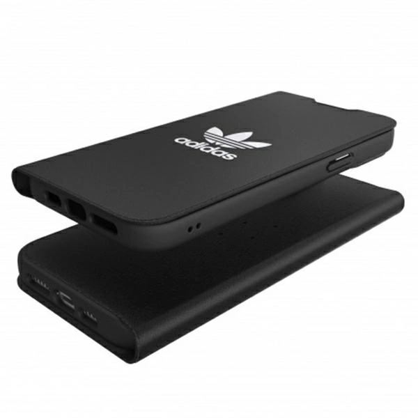 Adidas OR Booklet Case BASIC iPhone 13 Pro Max 6,7" czarno biały/black white 47127eng
