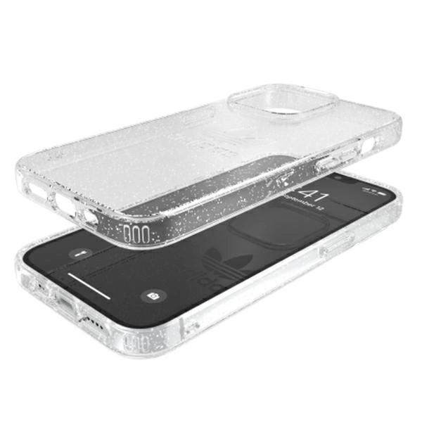 Adidas OR Protective iPhone 13 Pro / 13 6,1" Clear Case Glitter transparent 47120eng