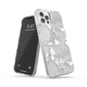 Adidas OR SnapCase Camo iPhone 12/12 Pro transparent/white 43705eng