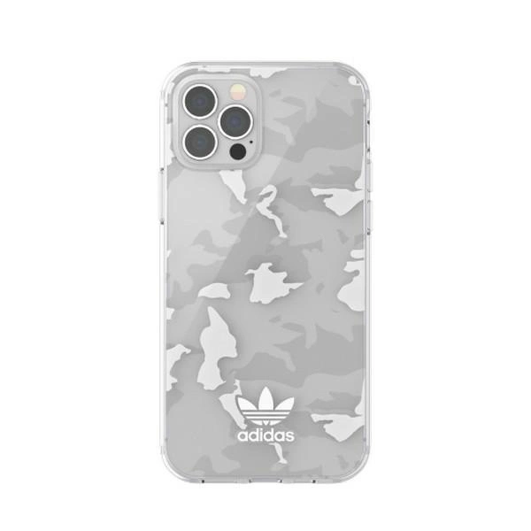121473_2 Adidas OR SnapCase Camo iPhone 12/12 Pro transparent/white 43705eng