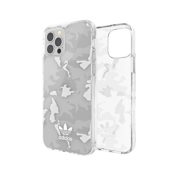 121473_4 Adidas OR SnapCase Camo iPhone 12/12 Pro transparent/white 43705eng