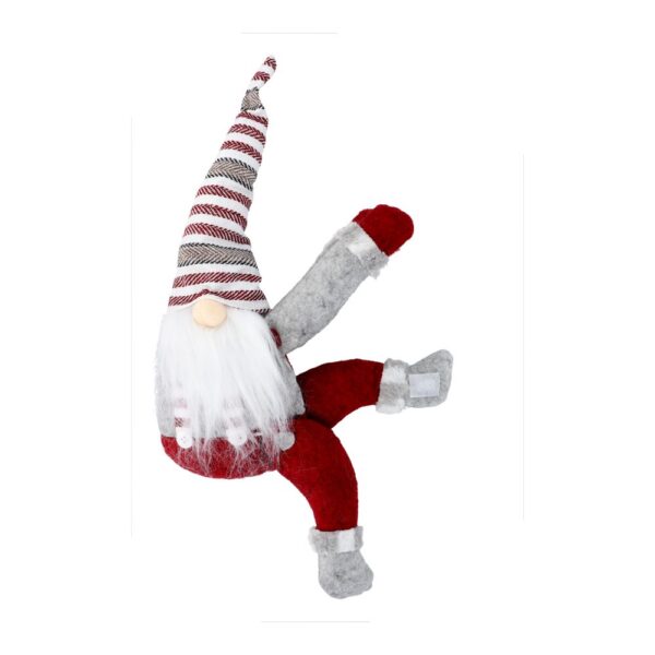 Curtain fastener gnome shape RC-K-299 gray red