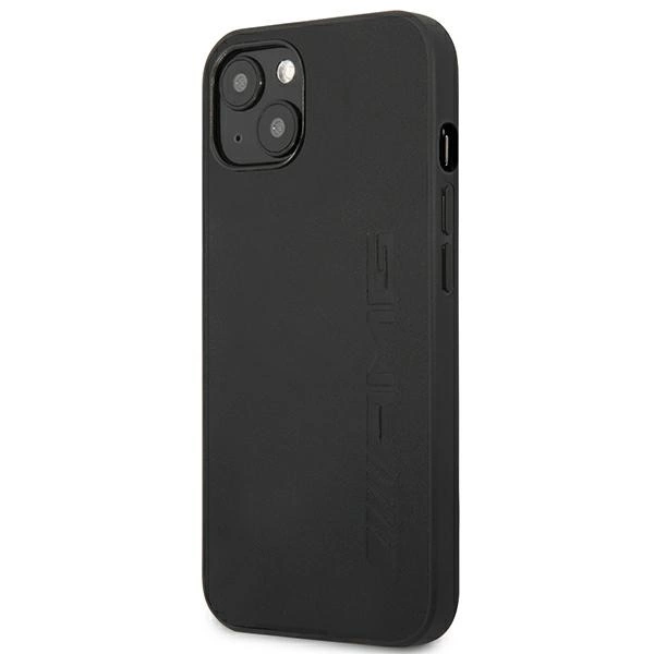 AMG AMHCP14SDOLBK iPhone 14 6.1 "black / black hardcase Leather Hot Stampedeng
