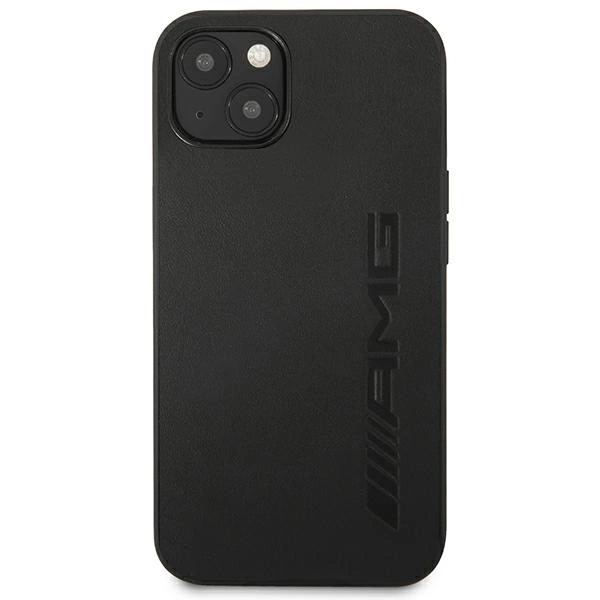 AMG AMHCP14SDOLBK iPhone 14 6.1 "black / black hardcase Leather Hot Stampedeng