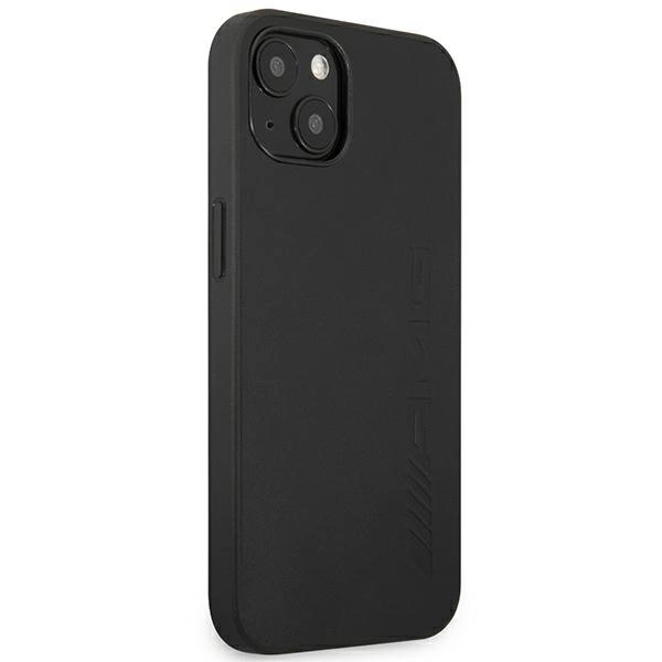 AMG AMHCP14SDOLBK iPhone 14 6.1 "black / black hardcase Leather Hot Stampedeng