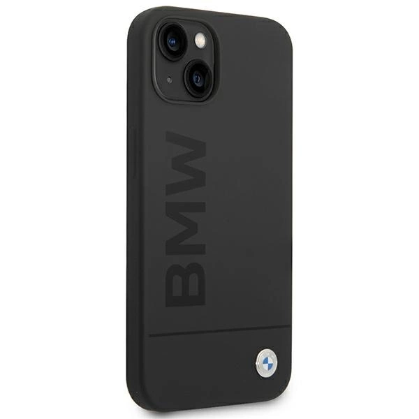 Case BMW BMHMP14MSLBLBK iPhone 14 Plus 6.7 "black / black hardcase Silicone Signature Logo Magsafeeng
