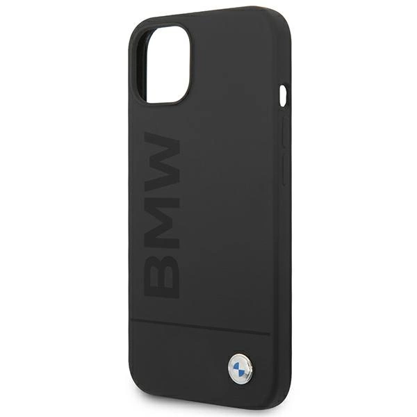 Case BMW BMHMP14MSLBLBK iPhone 14 Plus 6.7 "black / black hardcase Silicone Signature Logo Magsafeeng