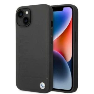Case BMW BMHMP14MSLLBK iPhone 14 Plus 6.7 "black / black hardcase Signature Logo Imprint Magsafeeng