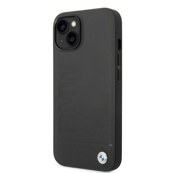 Case BMW BMHMP14MSLLBK iPhone 14 Plus 6.7 "black / black hardcase Signature Logo Imprint Magsafeeng