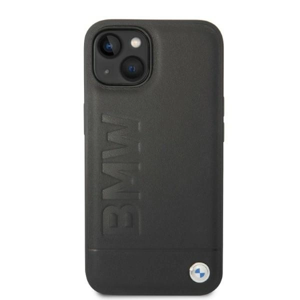 Case BMW BMHMP14MSLLBK iPhone 14 Plus 6.7 "black / black hardcase Signature Logo Imprint Magsafeeng