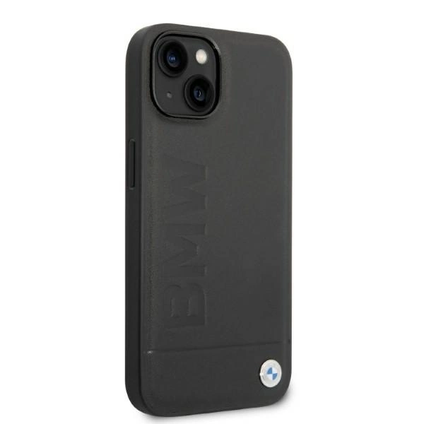 Case BMW BMHMP14MSLLBK iPhone 14 Plus 6.7 "black / black hardcase Signature Logo Imprint Magsafeeng